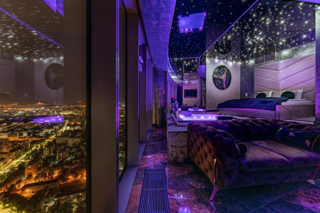 Apartamenty Sky Tower Z Jakuzzi Przy Oknie 브로츠와프 외부 사진