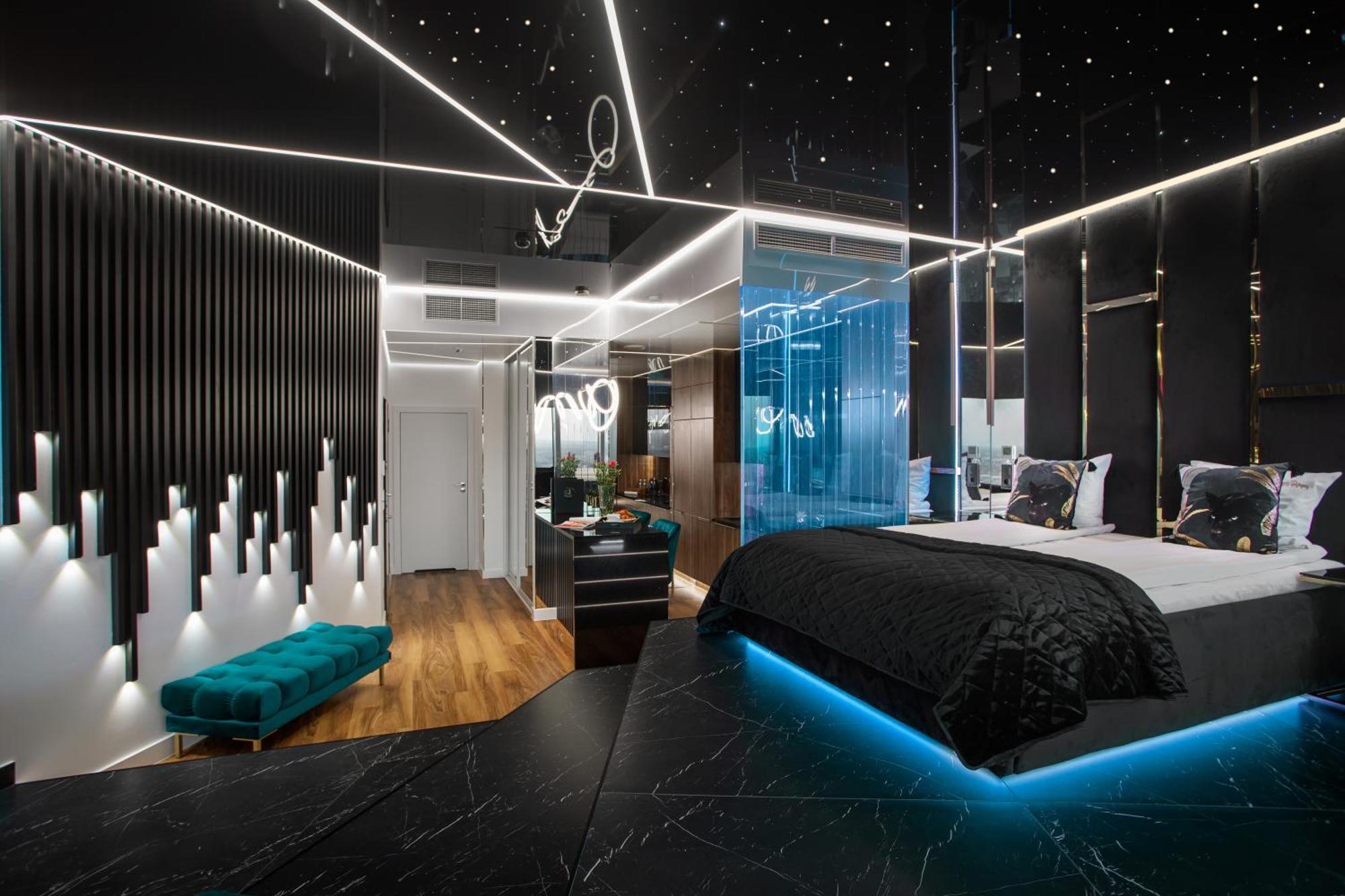 Apartamenty Sky Tower Z Jakuzzi Przy Oknie 브로츠와프 외부 사진