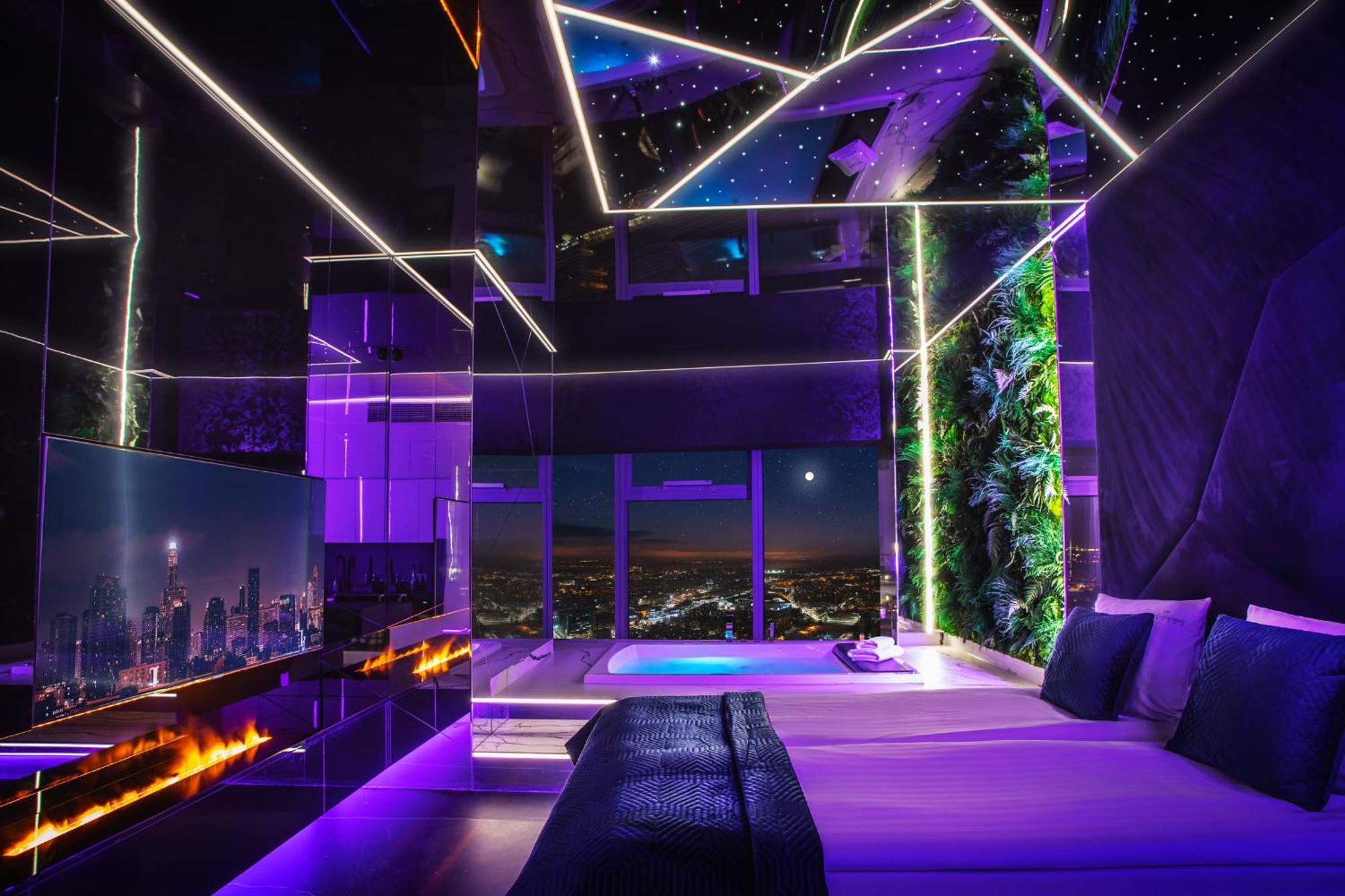 Apartamenty Sky Tower Z Jakuzzi Przy Oknie 브로츠와프 외부 사진