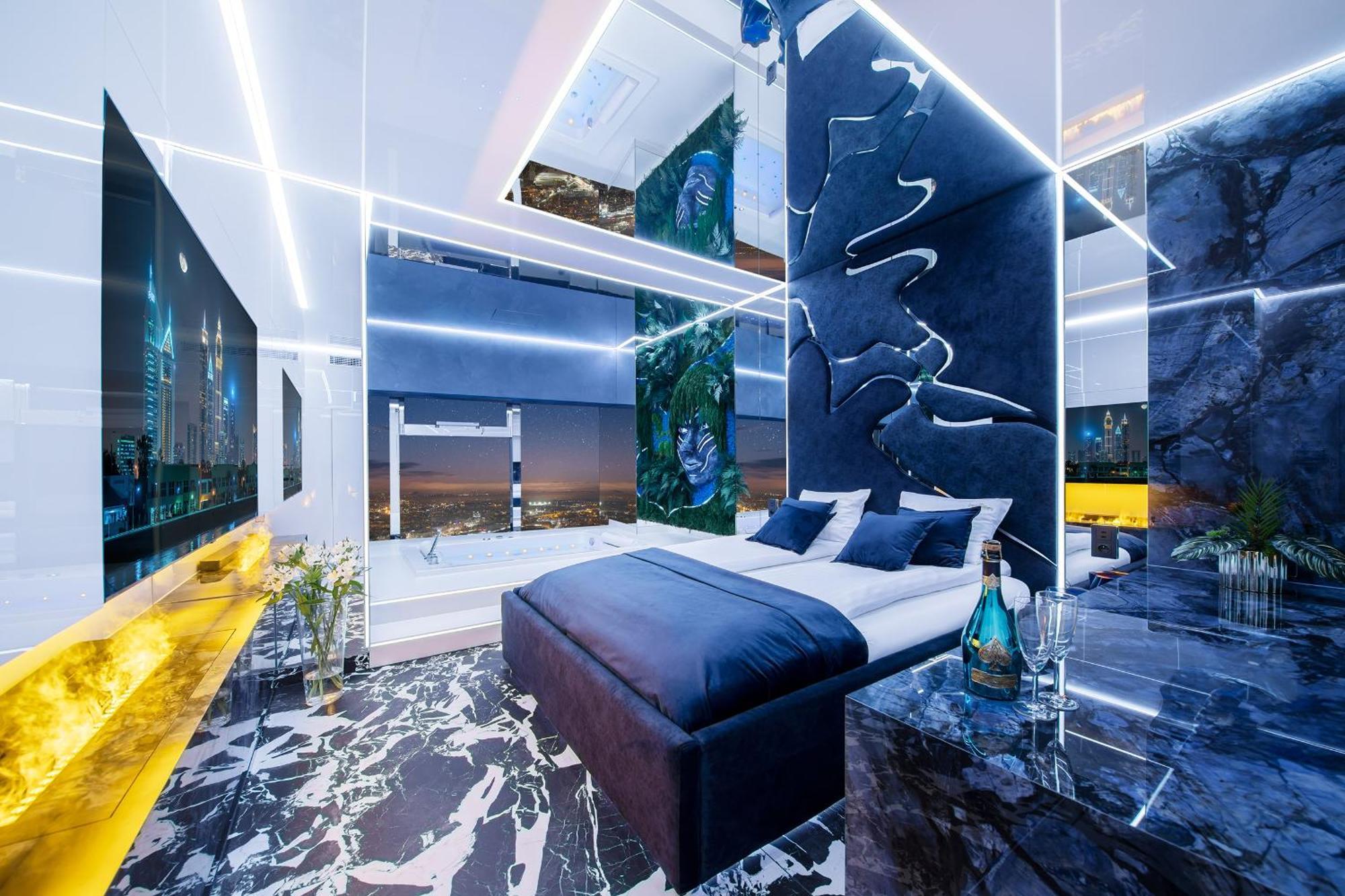 Apartamenty Sky Tower Z Jakuzzi Przy Oknie 브로츠와프 외부 사진